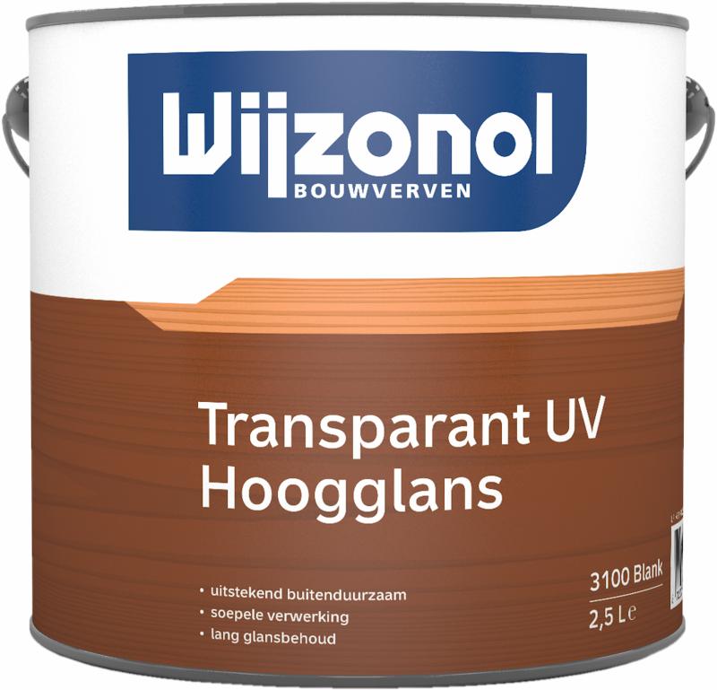 WIJZONOL TRANSPARANT UV HOOGGLANS BLANK 2.5L